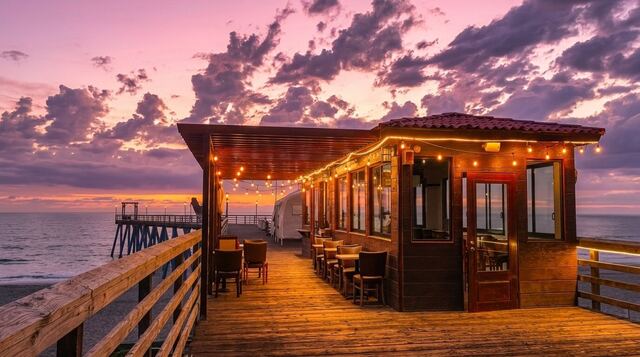Café en el Muelle, Rosarito