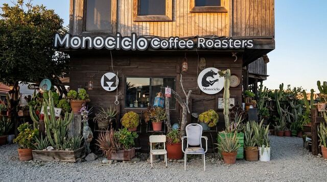 Monociclo Coffee Roasters, Rosarito